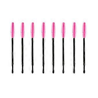 Eyelash Makeup Brush for Girls 100Pcs Disposable Eyelash Grafting Tool