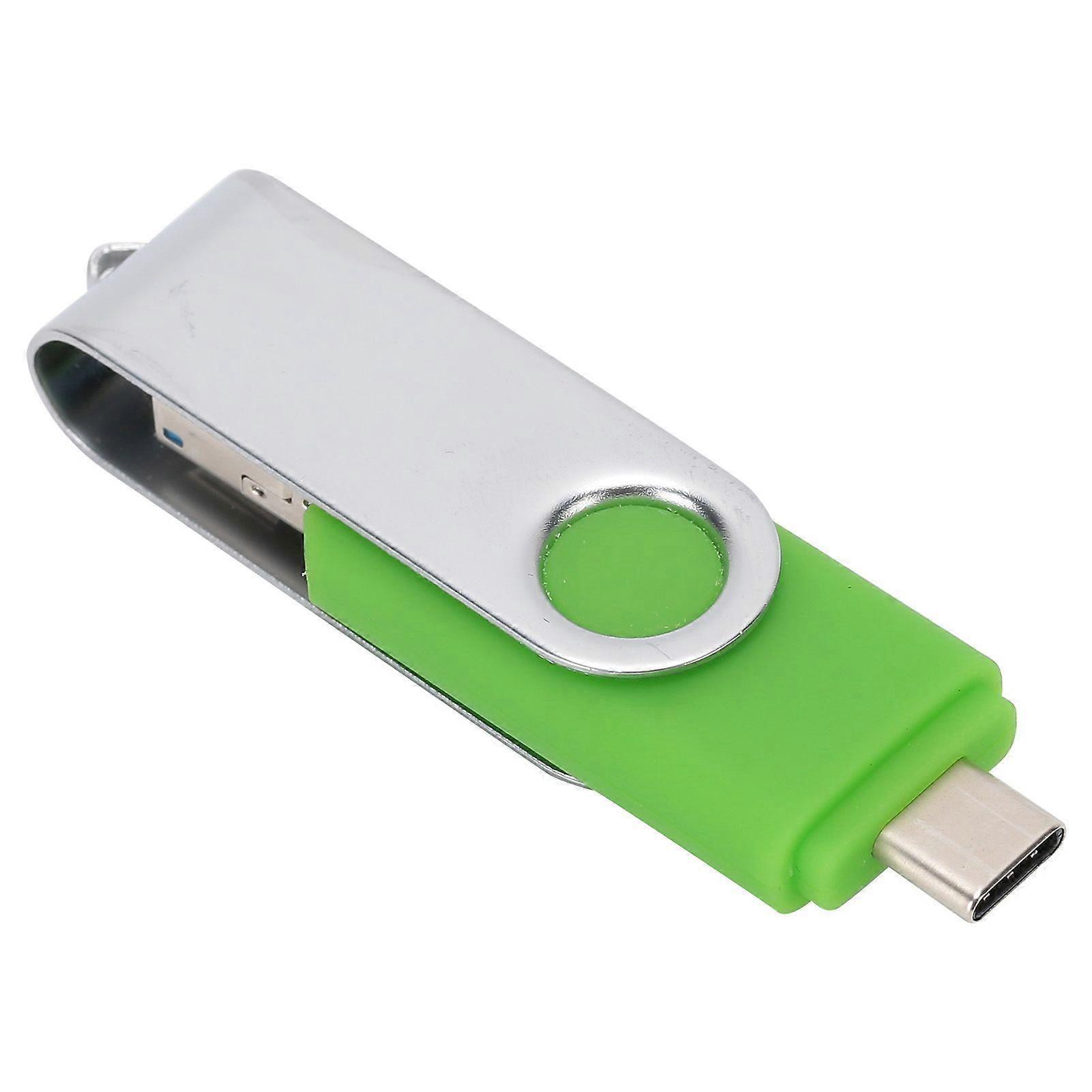 3 in 1 U Disk Pen Driver High Speed Rotating Flash Drive with Type C Interface