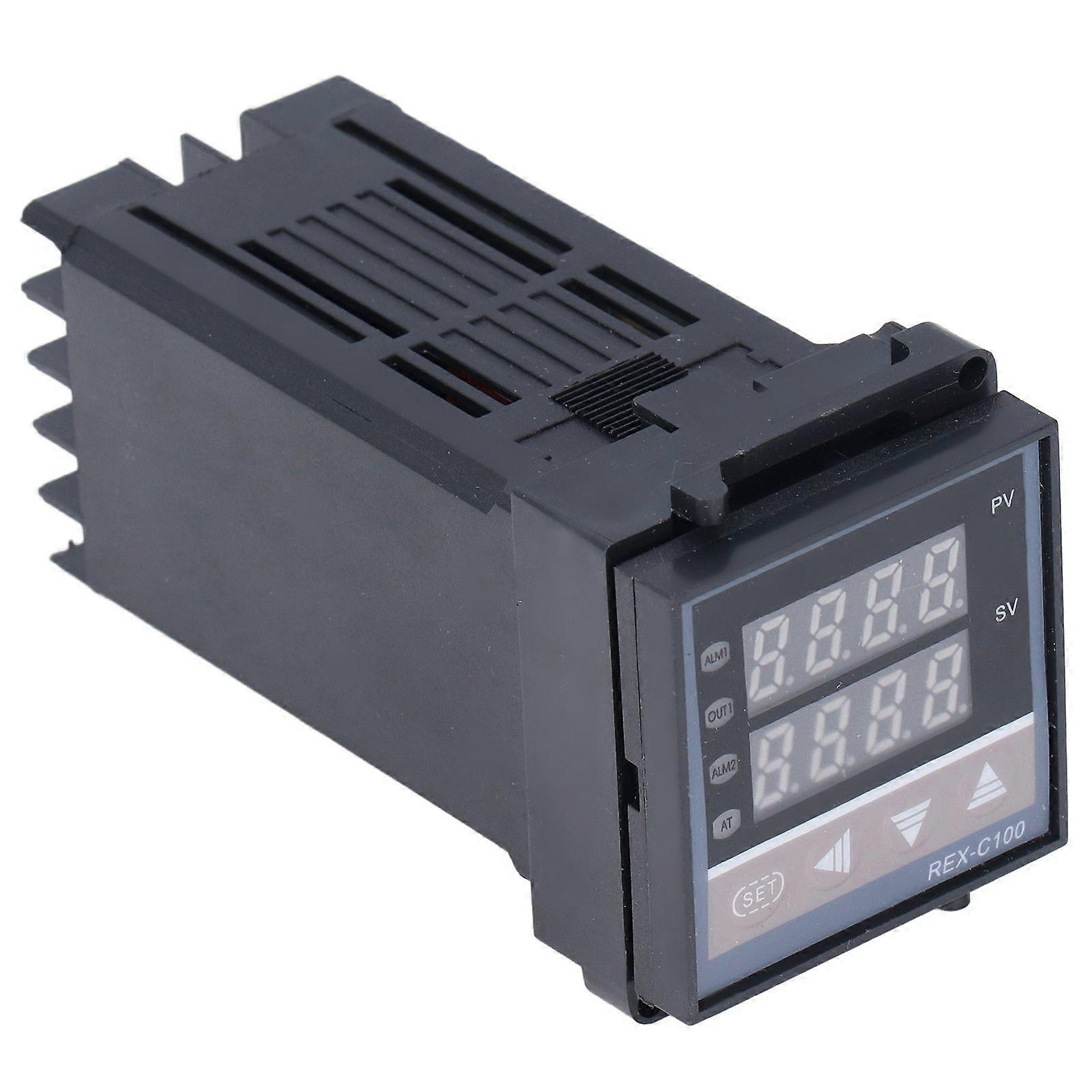 PID Temperature Controller Intelligent Digital Thermostat K Type REXC100FK02MxAN DA AC220V