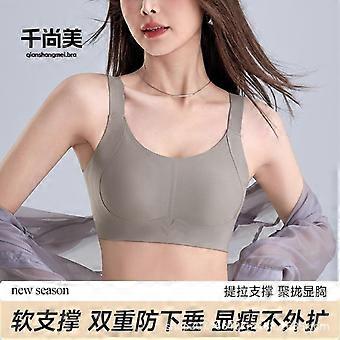 Women Plus Size Wireless Seamless Bra For Big Bust