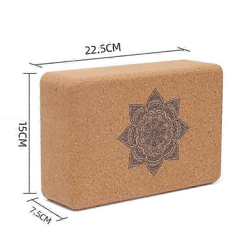 Dense Cork Stretching Support Block