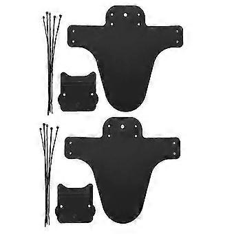 Bicycle Mudguard Set Strength Front/Rear Mud Baffle Wear-resistant Cycling Protector Waterproof Anti-fouling Accessories