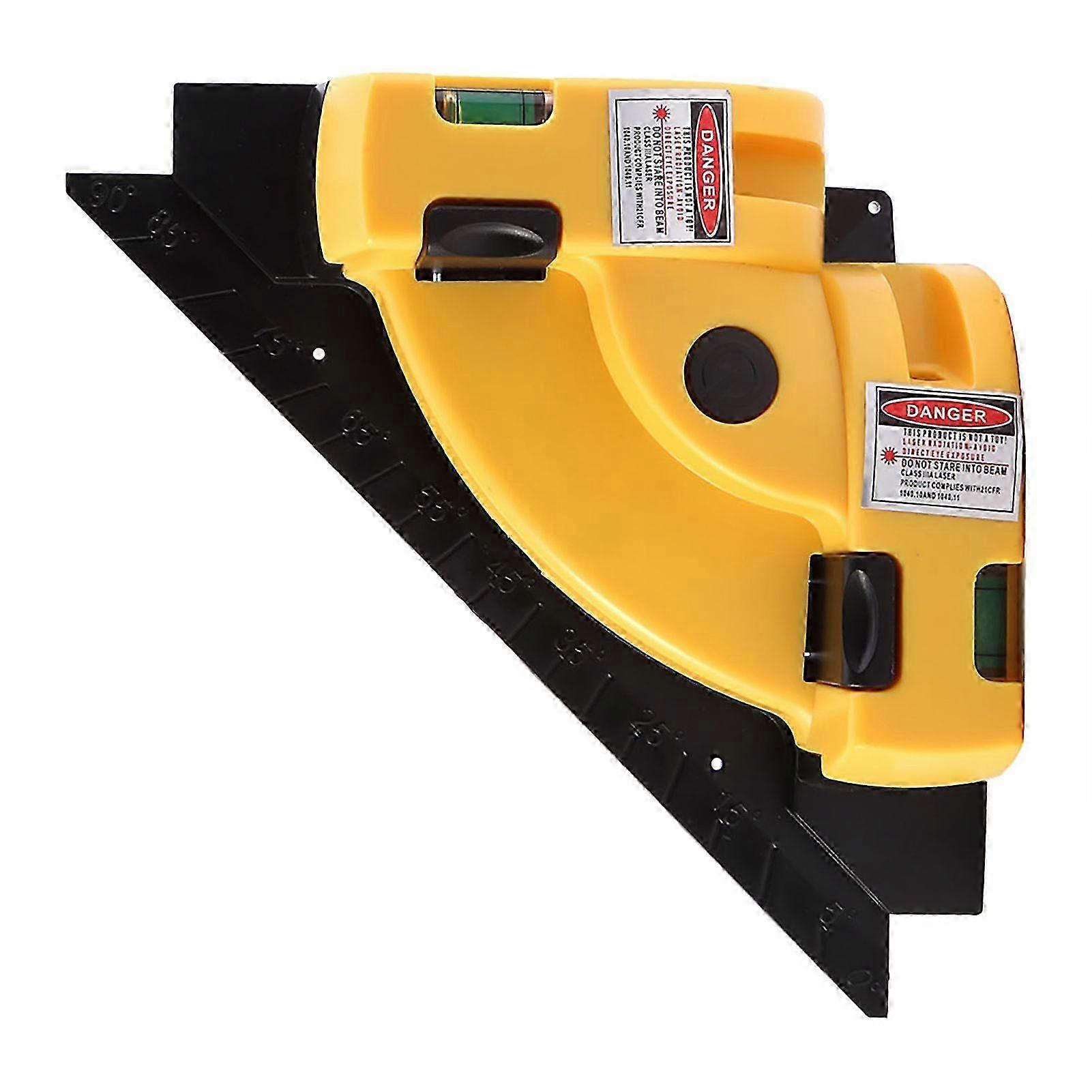 Right Angle 90 Degree Vertical Horizontal Laser Line Projection Level Alignment Layout Tool