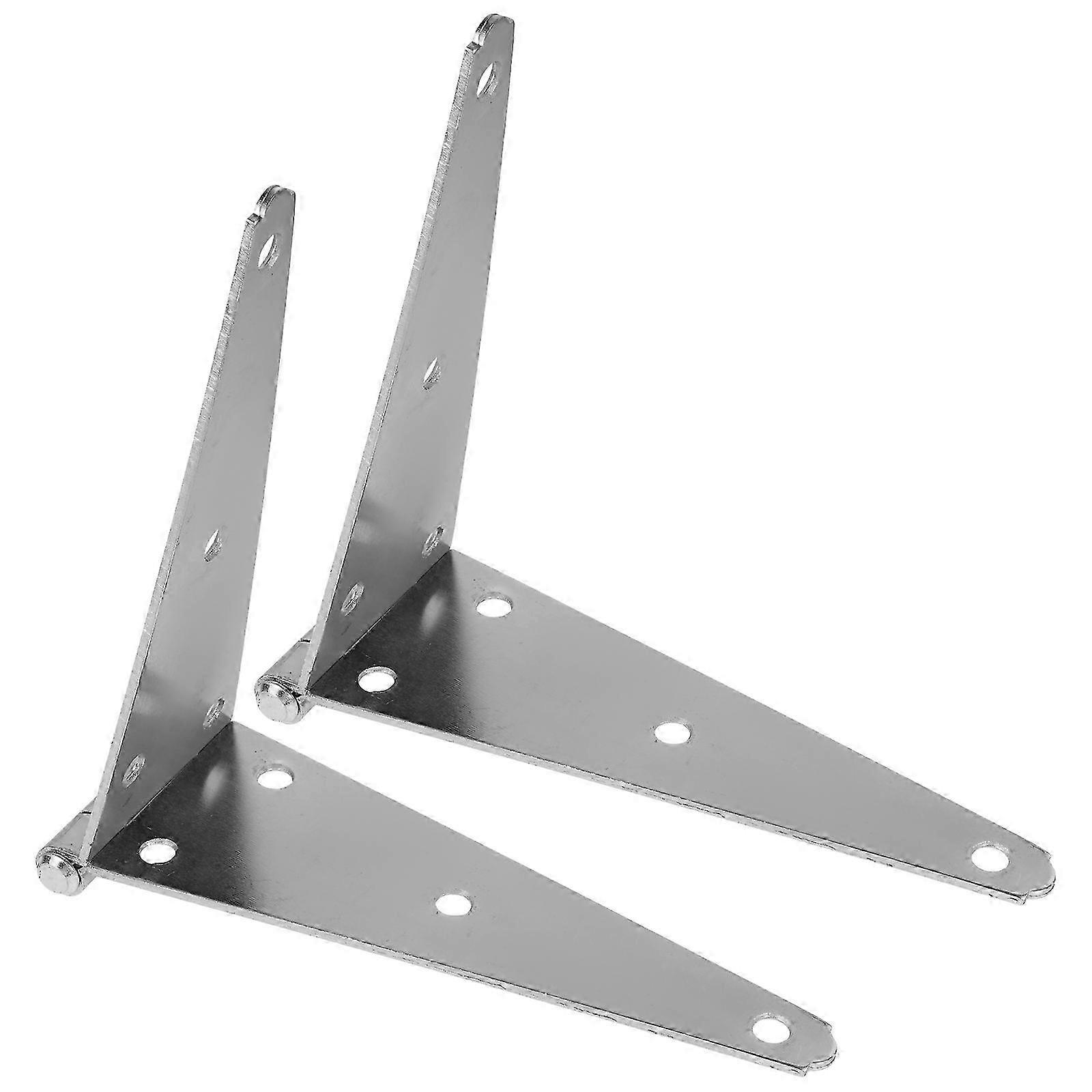 2pcs Strap Hinge 250mm Heavy Duty Hinge Gate Hardware Decorative Strap Hinge