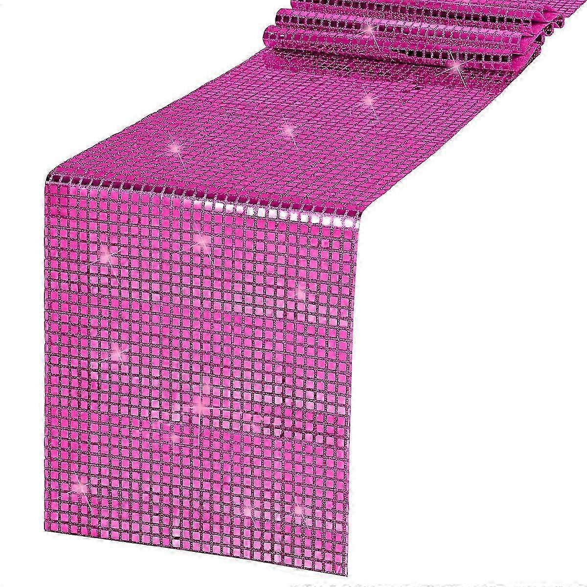 Disco-Era Inspired Sequin Table Runner
