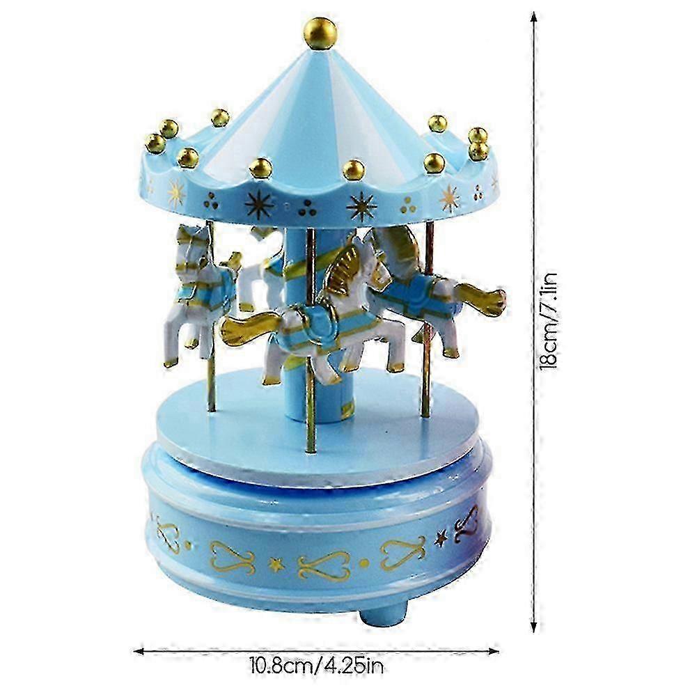 Hand Painted Mini Round Music Box