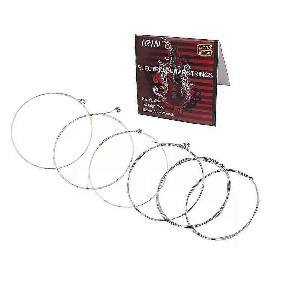 E100 Stainless-Nickel Electric Guitar Strings