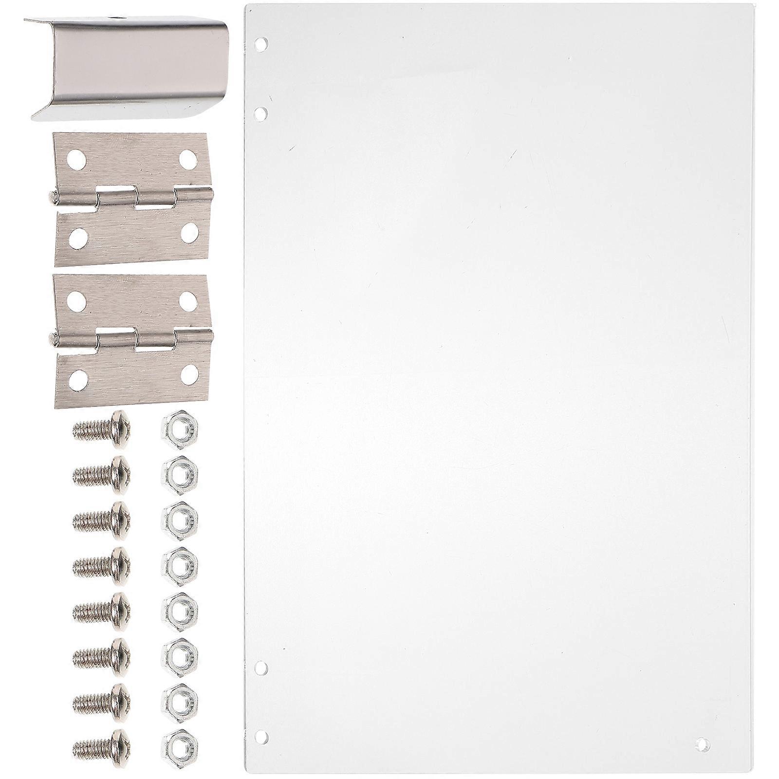Clear Popcorn Machine Baffle Replacement Panel for 4Pcs Home Use