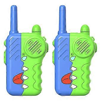 Wireless Walkie-Talkies for Kids  Educational Outdoor Toy for Parent-Child Interaction Blue (Pack of 2)