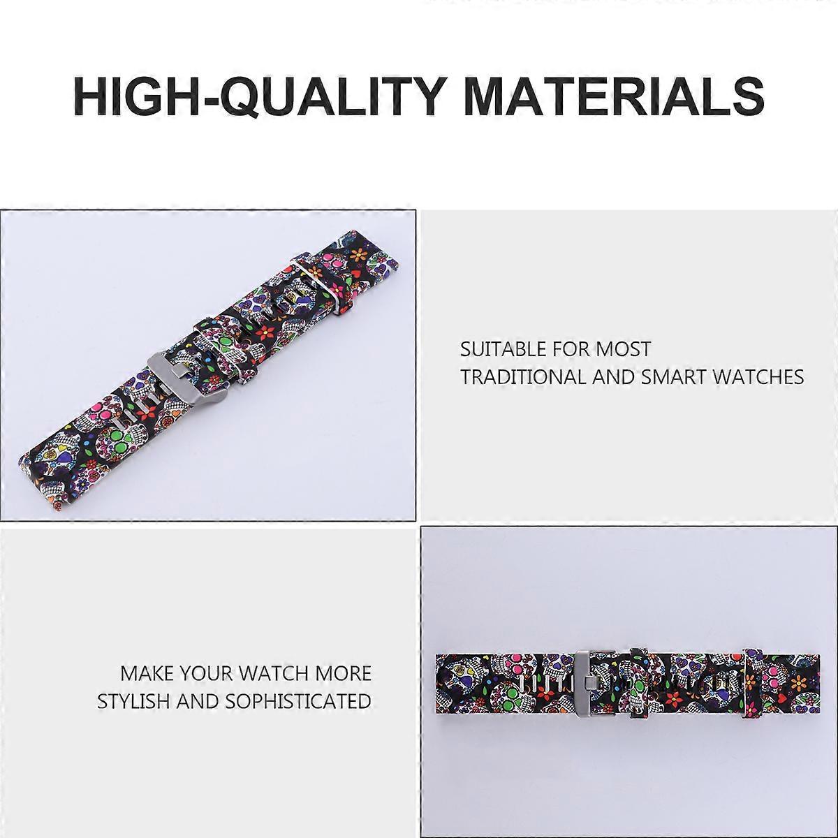 Multicolor Silicone Watchband Replacement for Quick Release