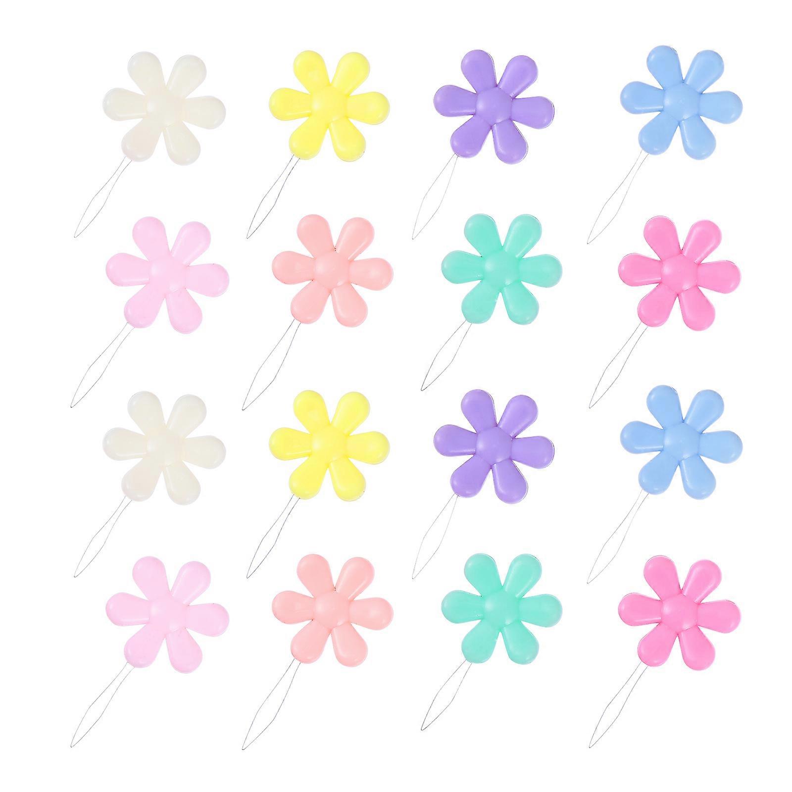 Needle Threader Wire Loop Plastic Tool for Sewing 20Pcs Assorted Color