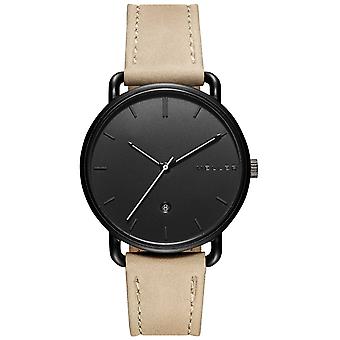 Meller denka baki sand Japanese Quartz Analog Woman Watch with W3N-1SAND Cowskin Bracelet