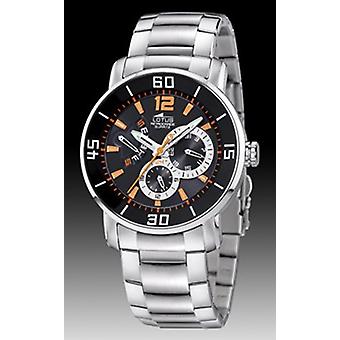 Lotus Quartz Analog Man Watch with L15429/6 Stainless Steel Bracelet