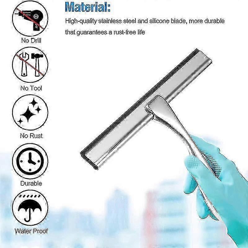 Stainless Steel Shower Squeegee