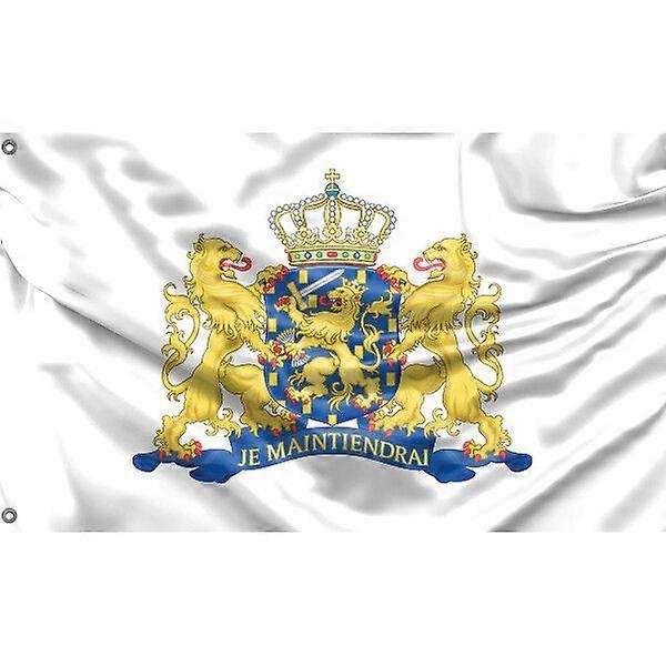 Netherlands National Emblem Flag Pattern 056
