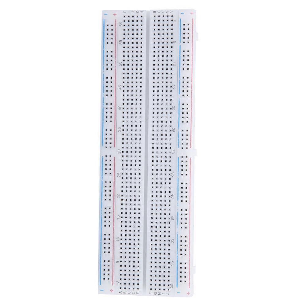 830 TiE Points Solderless Breadboard Circuit Testing Board Reusable