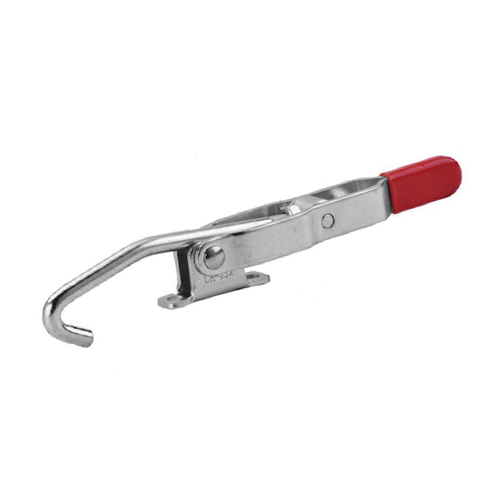 Toggle Clamp J Hook Type Strong Force Quick Clamping Low Carbon Steel Rustproof Pull Action Latch Clamp