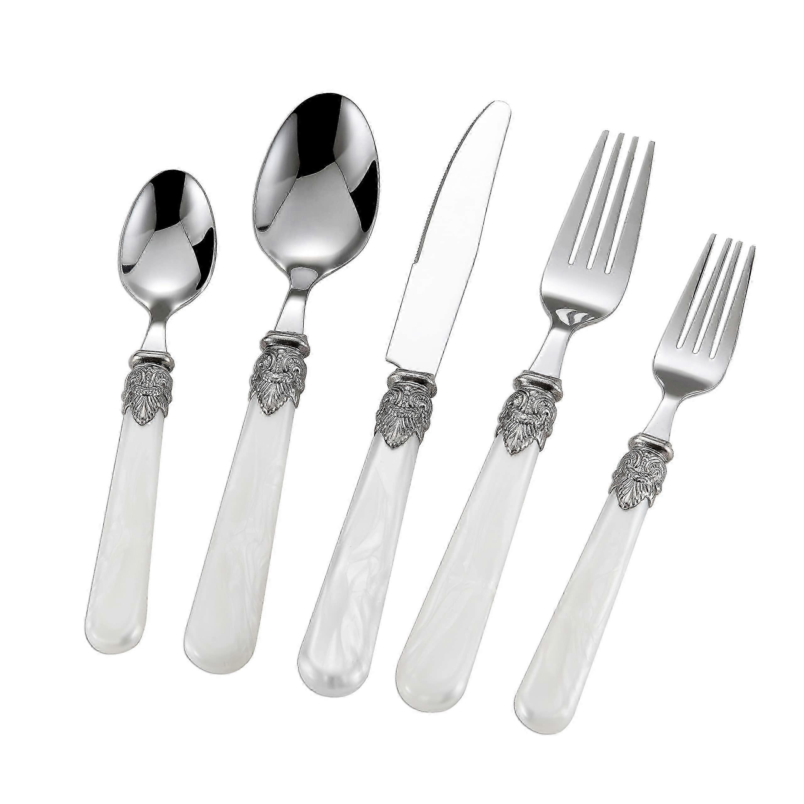18/10 Stainless Steel Pearl Flatware Set