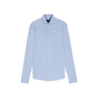 Boss Mens Oxford Spread Collar Long-Sleeved Formal Shirt