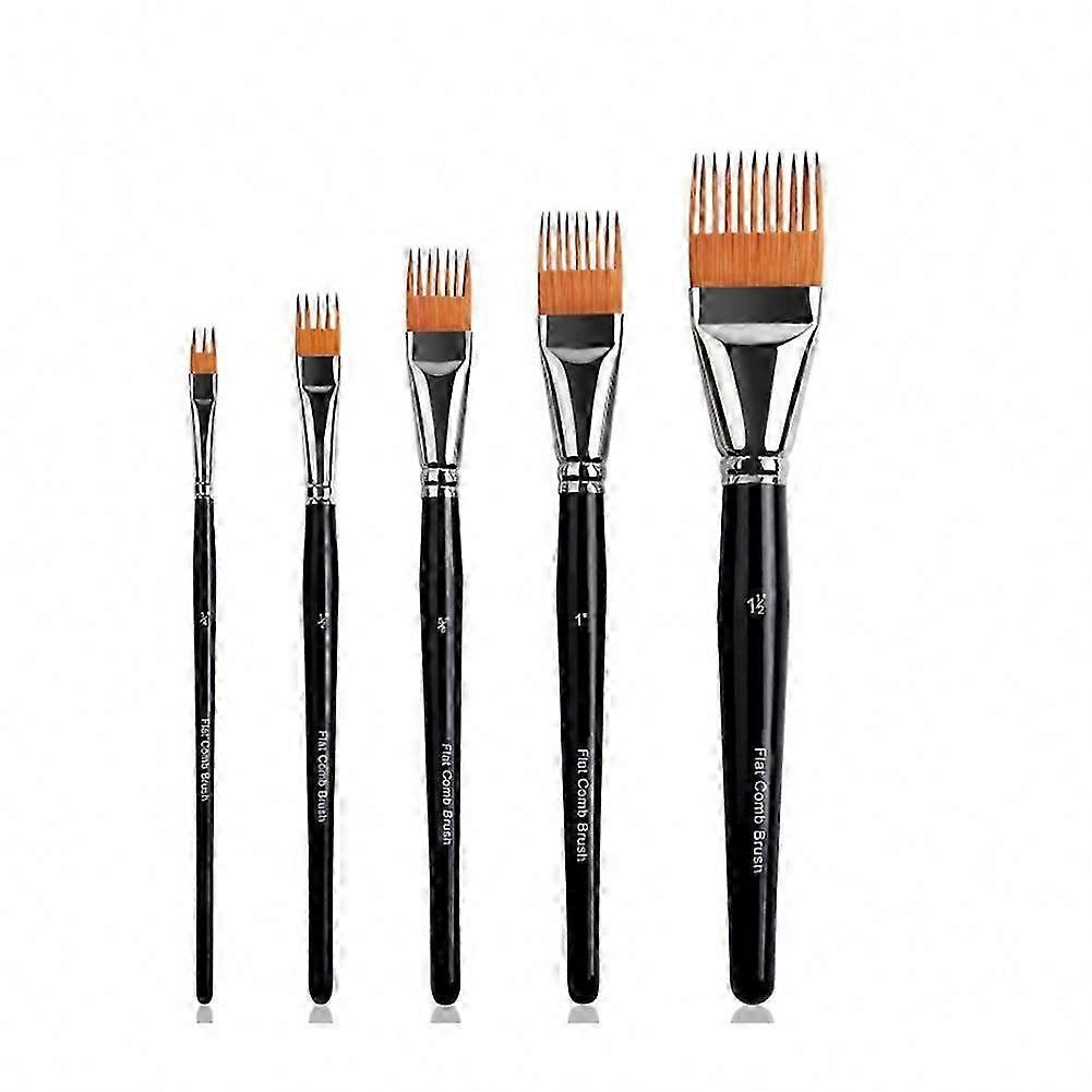Nylon Comb-Grainer Artist Brushes