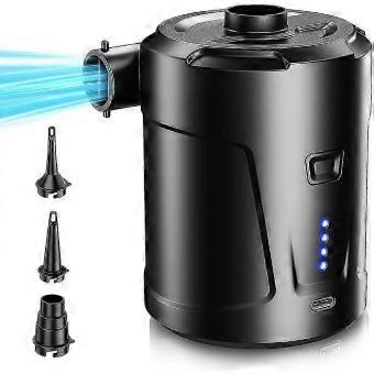 Electric Air Pump Portable Wireless Air Pump Inflatable Mattress Pump Inflator&deflator Pool Pump F new-brnv
