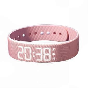 Silent Vibrating Alarm Digital Watch for Students with Step Counter and Reminder