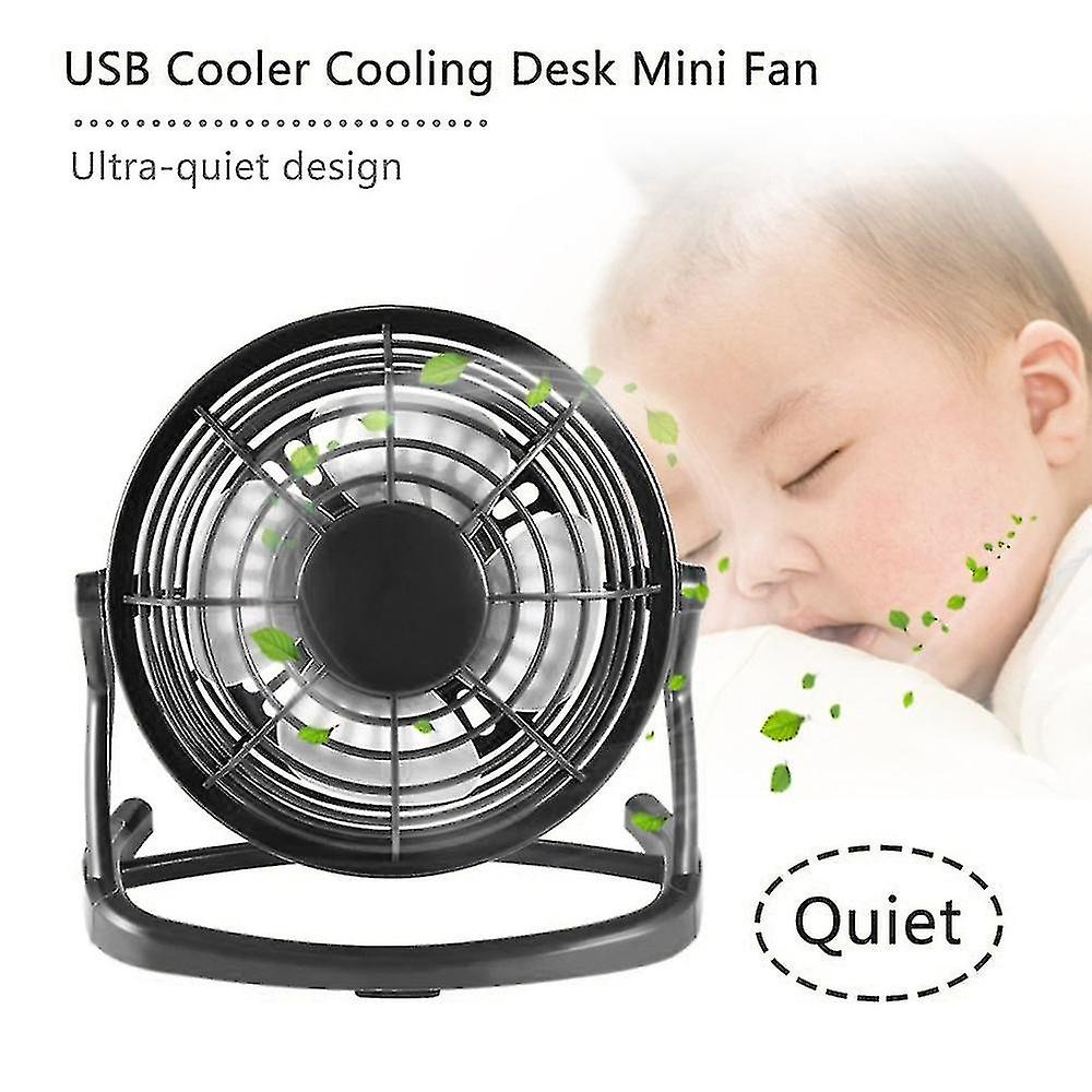 Mini Usb Fan Cooler Cooling Mini Desk Fan Portable Desk Mini Fan Super Mute Coolerfor Notebook Laptop Computer With Key Switch