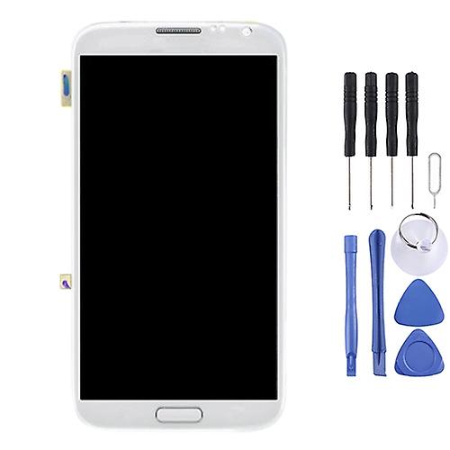 Lcd Display + Touch Panel With Frame For Galaxy Note Ii / N7105