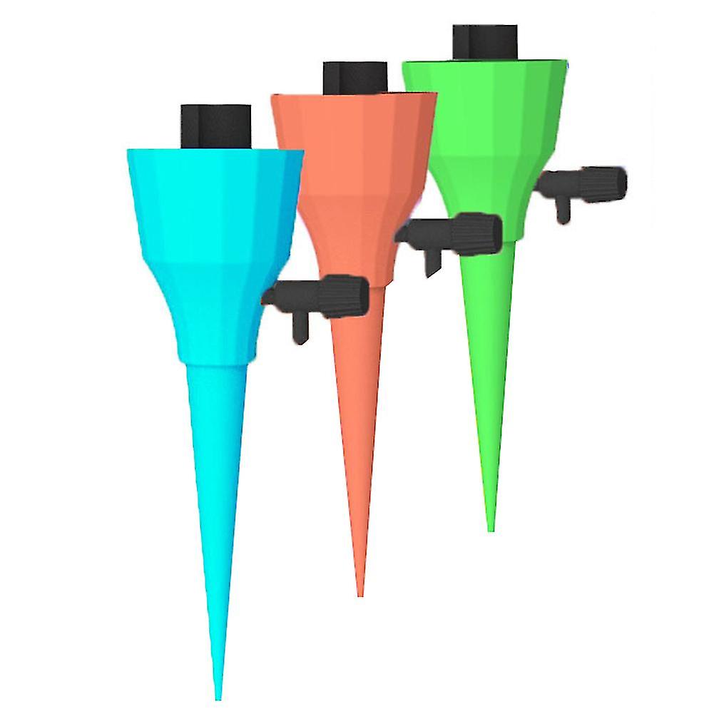 Plant Self Watering Spikes Devices Automatic Waterer Adjustable Drip Irrigation System For Garden