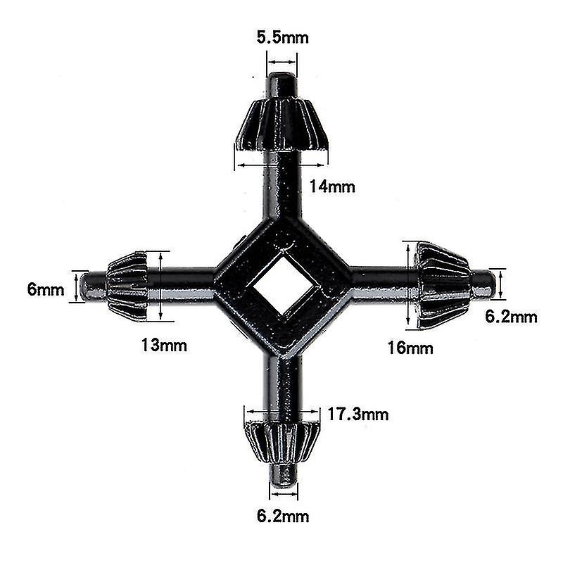 Universal Chuck Key 4-in-1 Multi-function Drill Chuck Key 4-in-1 Drill Tool, Drill Chuck Drill Chuck Key, Chuck Key