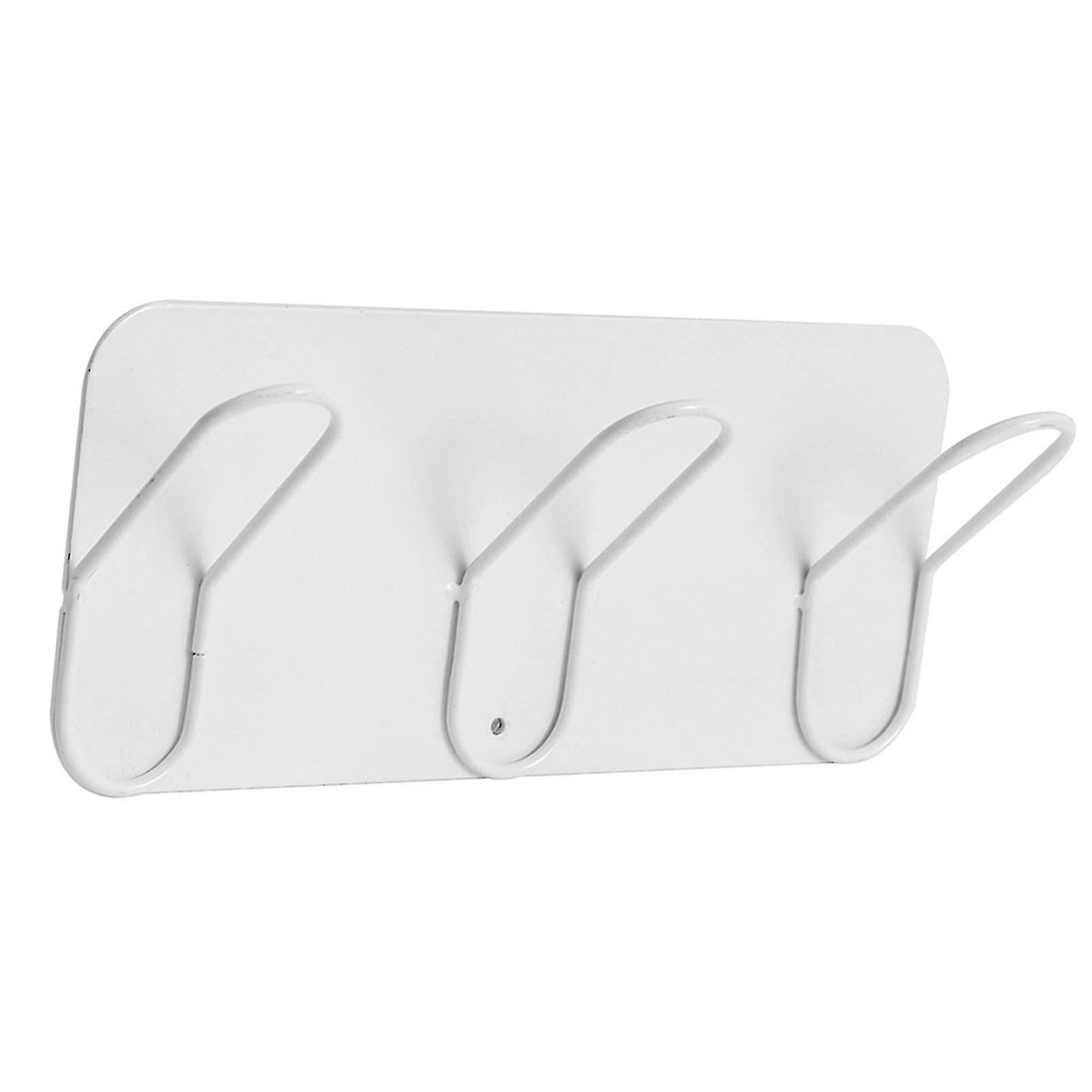 Adhesive Solid Wall Hook Traceless Hanger Without Drilling Nails