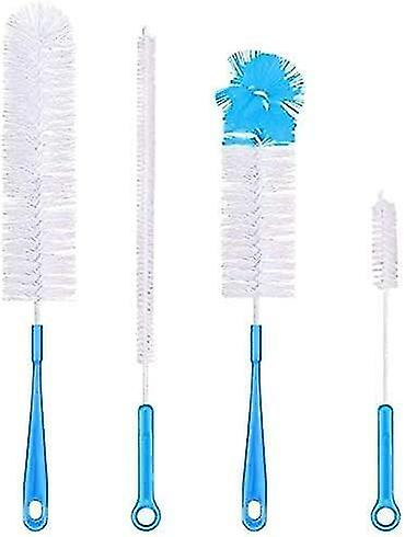4pcs Multi-purpose Long Handle Bottle Brush Beer Bottle Cleaning Brush, Sports Bottle Brush, Straw Cleaning Brush, Spout Cleaning Brush