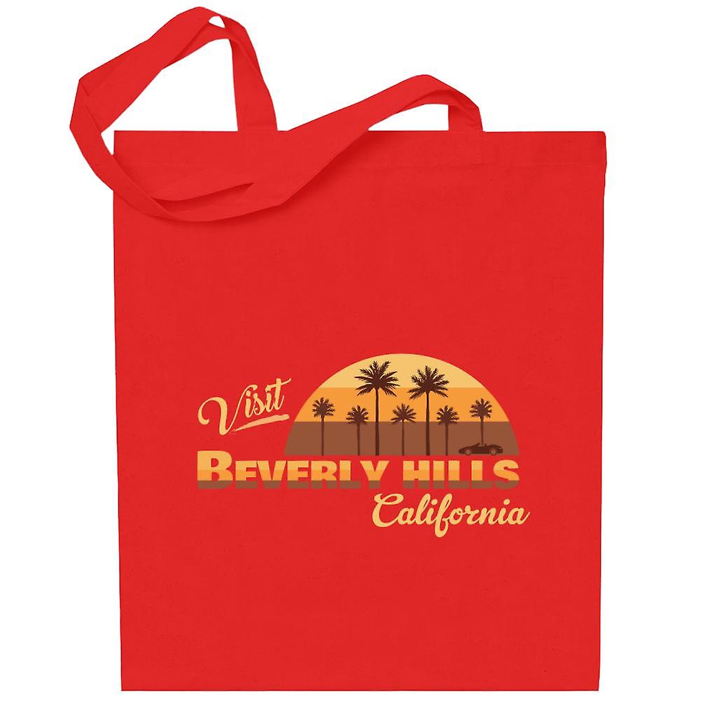 Visit Beverly Hills California Totebag