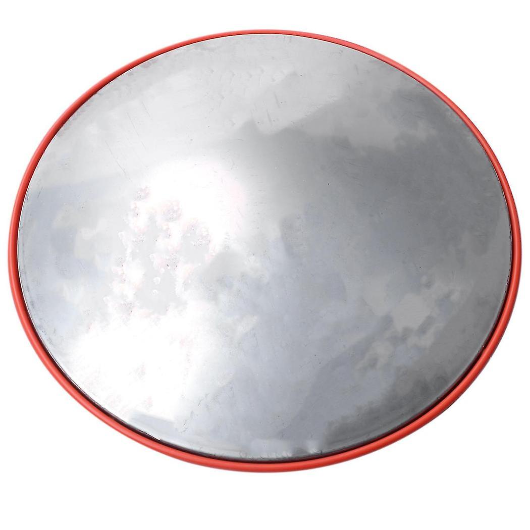 30cm Wide Angle Security Road Mirror Curved Convex Mirror(orange)