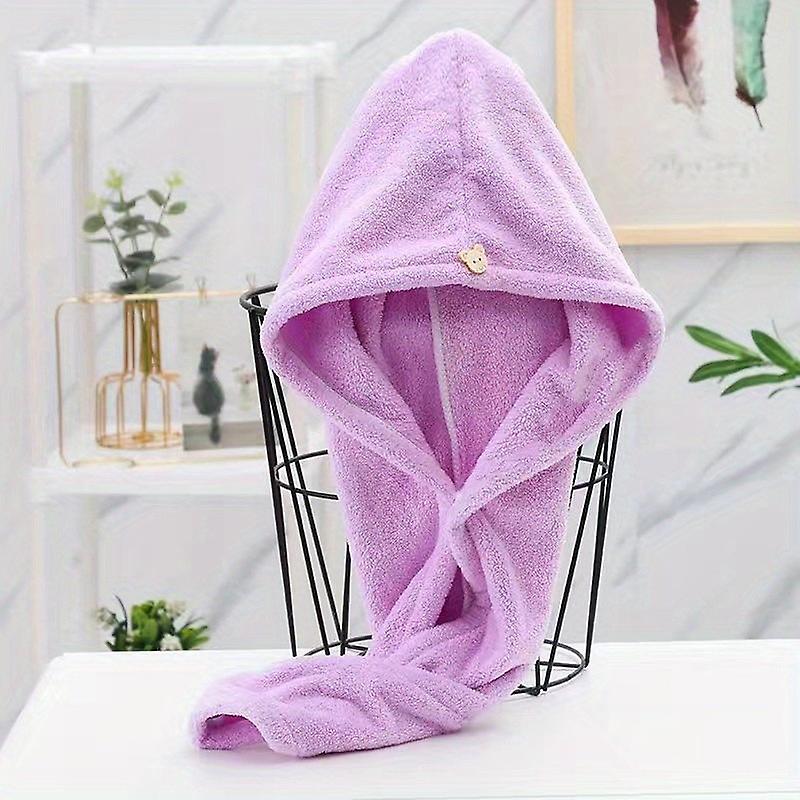 Super Absorbent Microfiber Hair Towel - Quickly Dry Your Hair With This Soft & Comfy Wrap Towel!