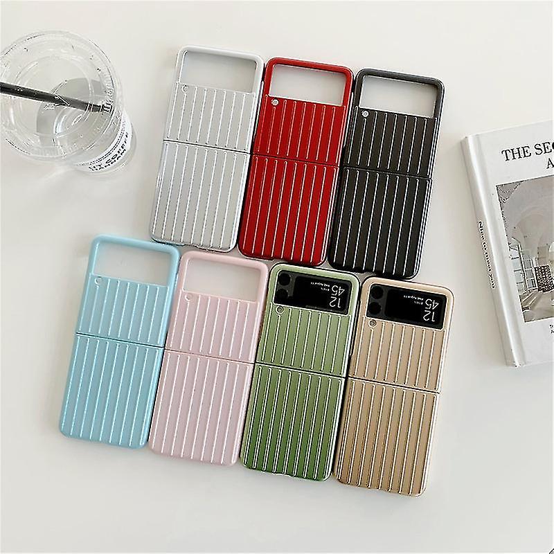 Compatible With Samsung Galaxy Z Flip 3 Case Suitcase Shape Phone Case-pink