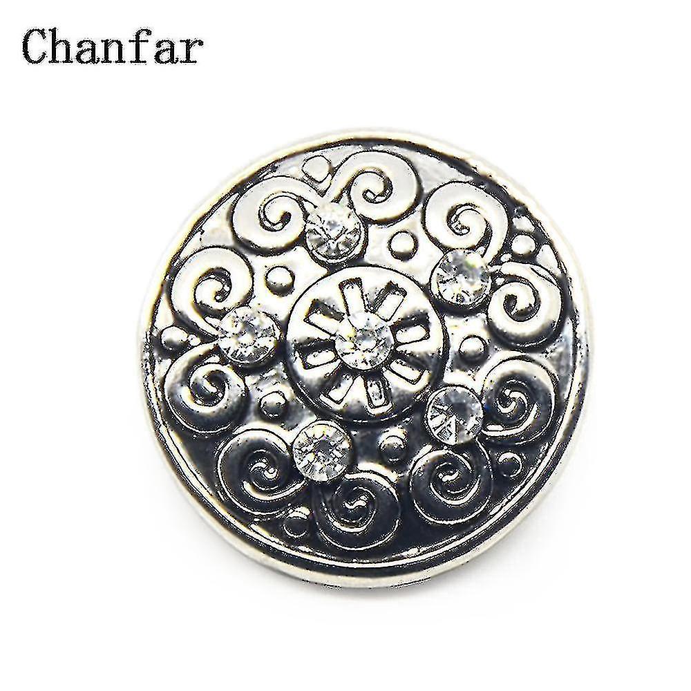 Round Metal Snap Button For Snap Button Beads whole