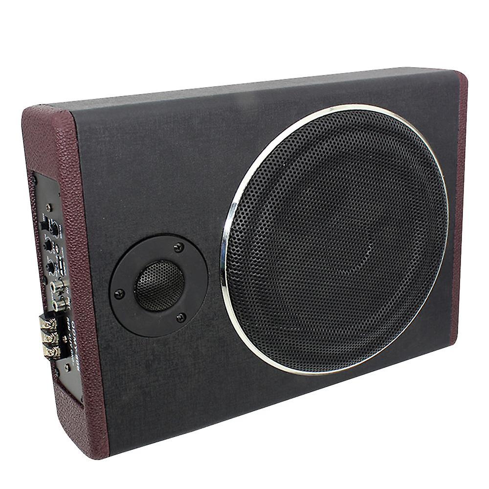 10 Inch 800W Car Audio Slim Under-Seat Subwoofer High Power Car Active Sub Bass Speaker Kit with