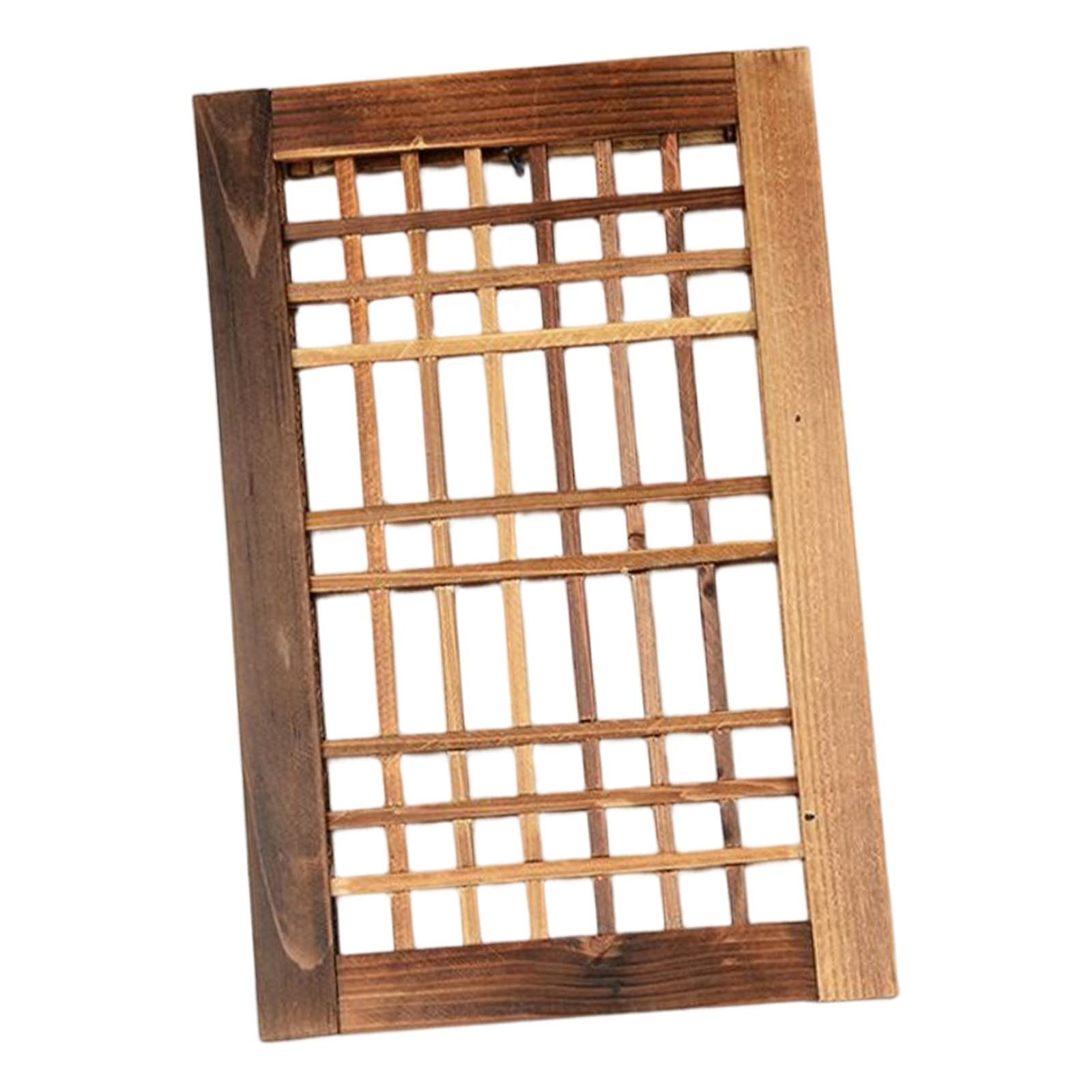 Window Frame Wall Decor Rustic Window Frame Decorations for Bedroom Home 40cmx26cm