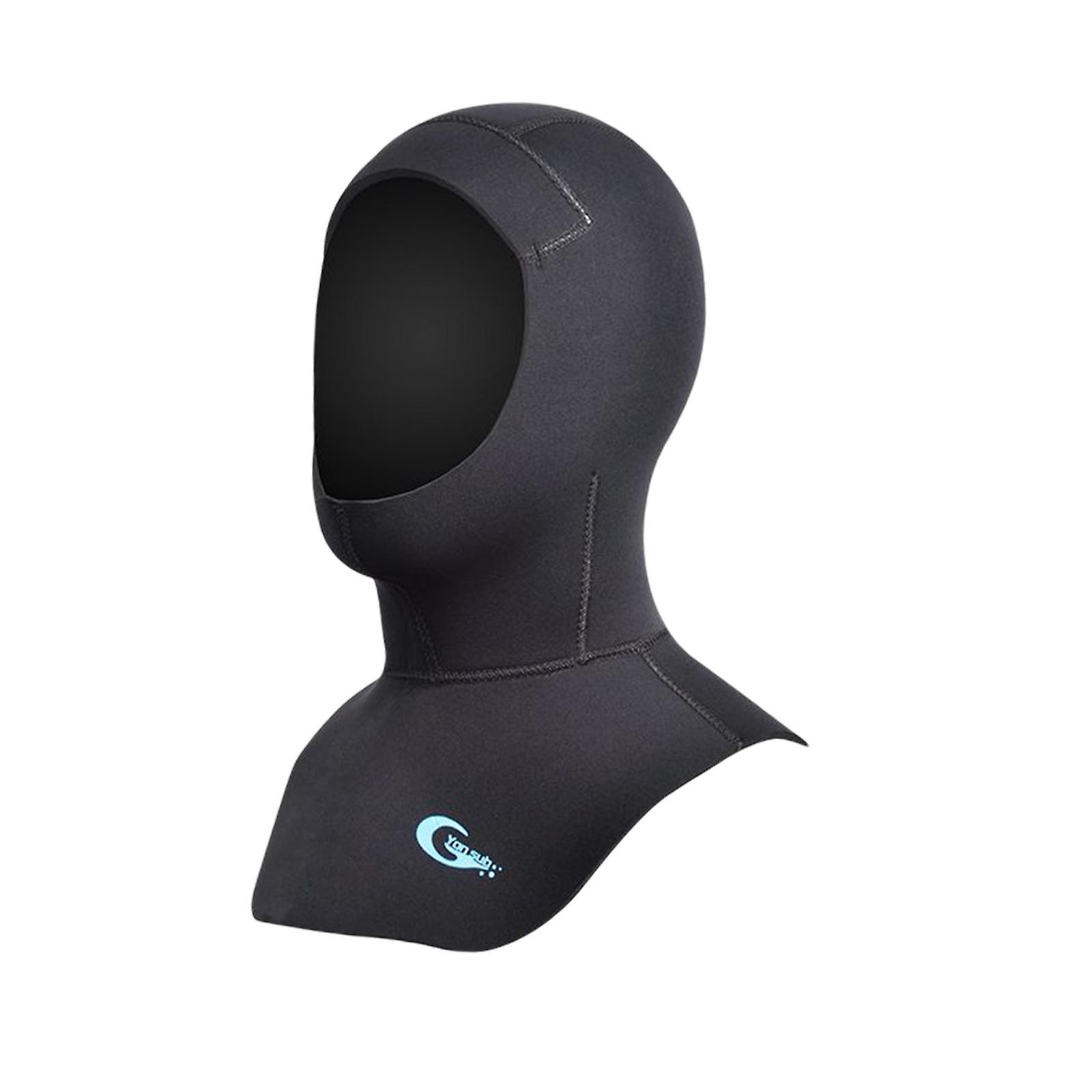 Κουκούλα Wetsuit Dive Cap Γυναικεία 5mm Neoprene Scuba Diving Hood για κανό S