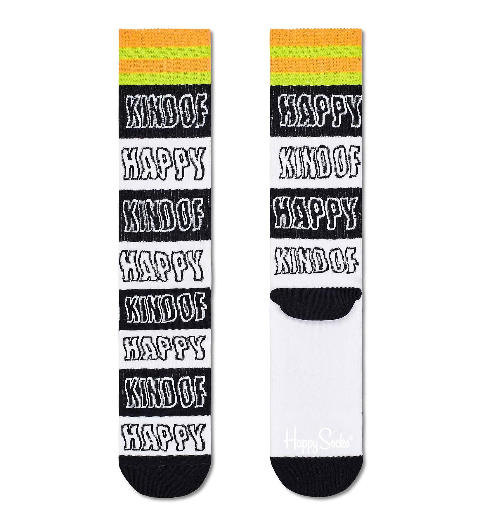 Happy Socks - Crew Socks (Size 41-46) ~ Happy Stripe Crew