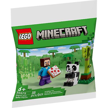 LEGO 30672 Steve and Baby Panda