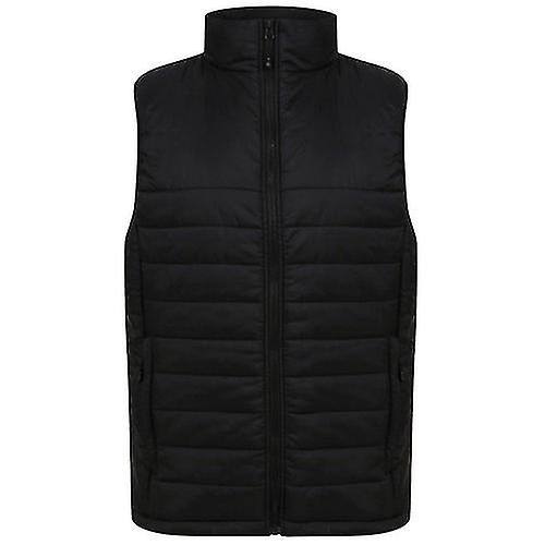 Henbury Unisex Pongee Gepolsterte Weste für Erwachsene