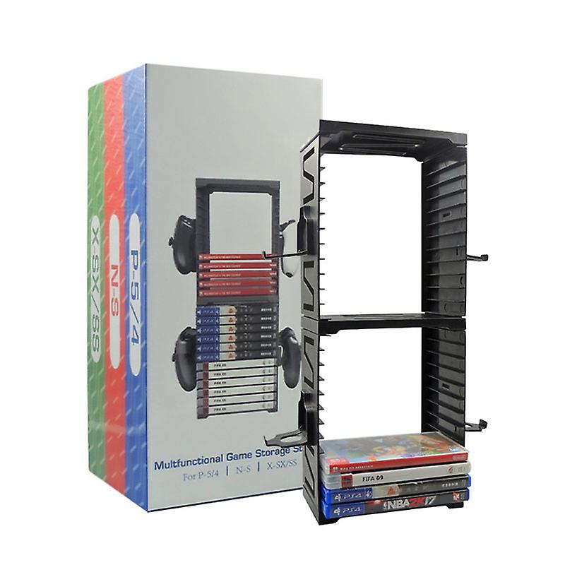 Disc Case Organizer For PS5/PS4/XBOX Series X/Xbox One/Nintendo Switch Game Card Case