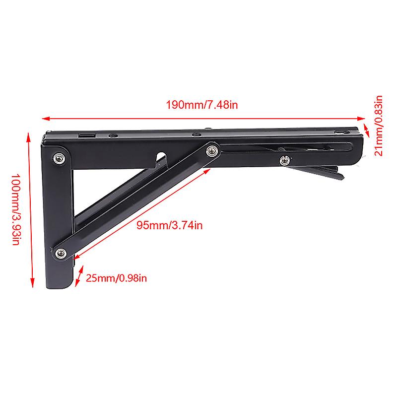 1pc Campervan Folding Bracket Table Shelf Motorhome Caravan Folding Accessories