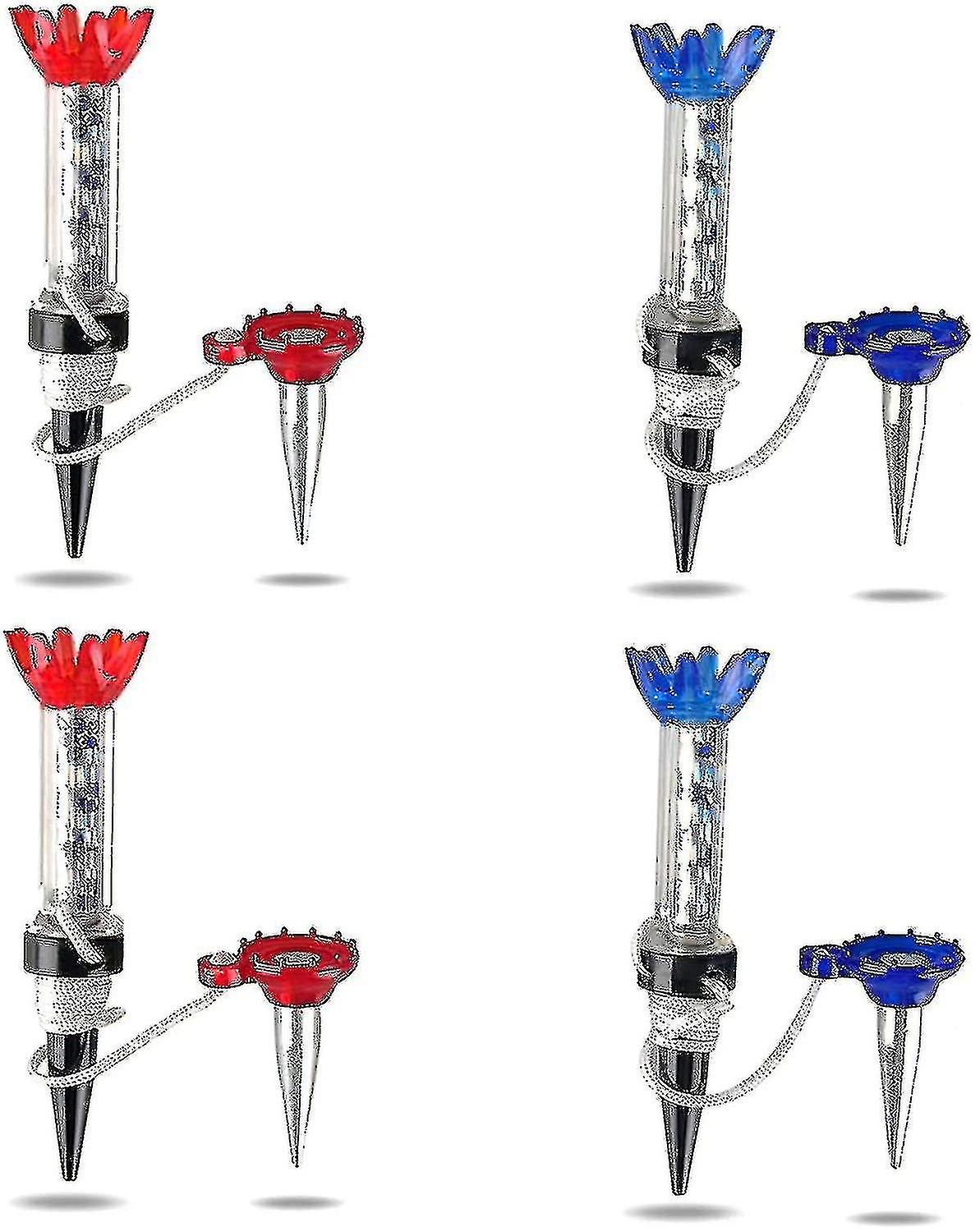 Golf Tees Unbreakable Plastic Magnetic 80mm Long Bulk Reusable Value 4 Pack