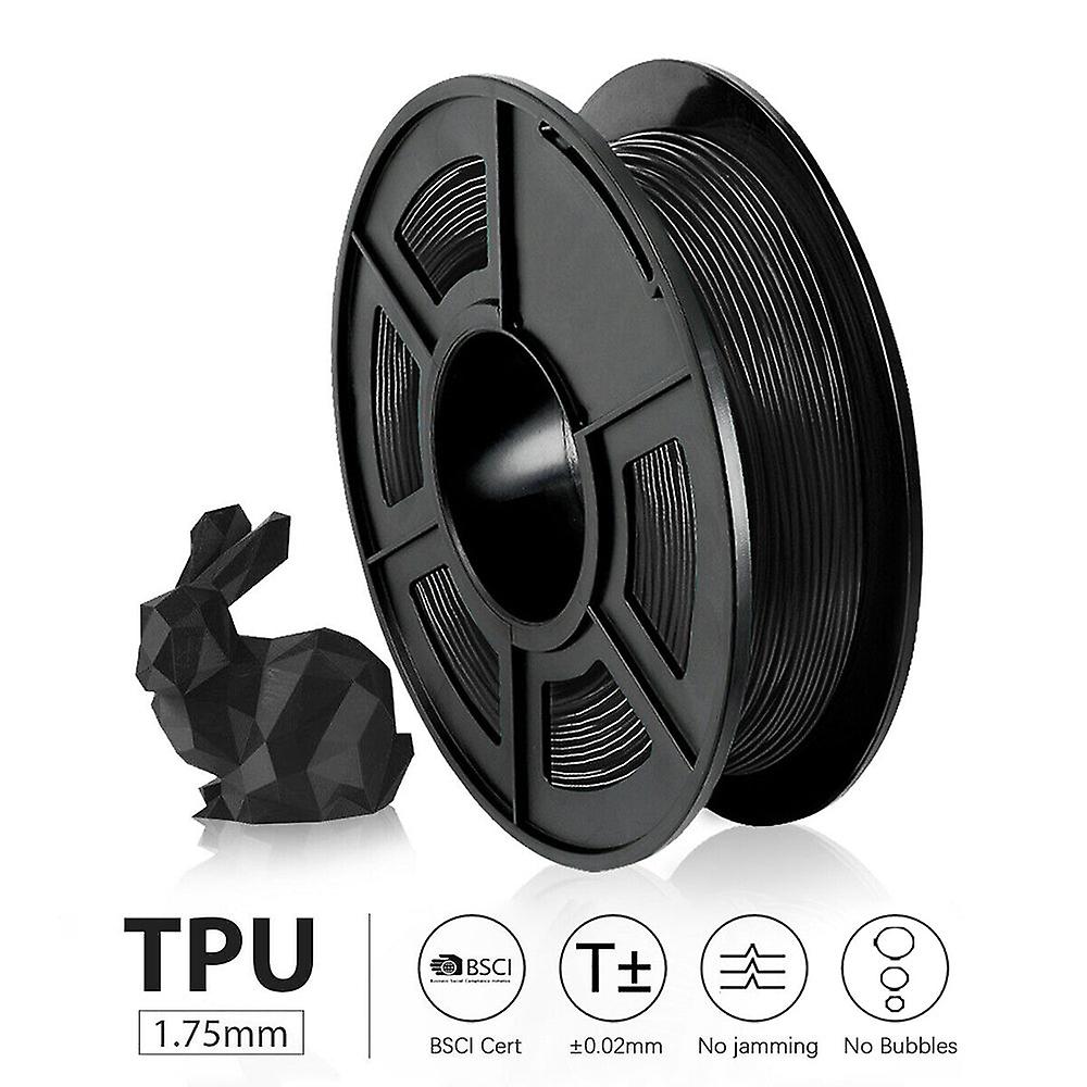 Tpu Filament 1.75mm 0.5kg High Accuracy Flexible Tpu 3d Printer Filament For Printing Keyrings Insoles Mobile-phone Cases
