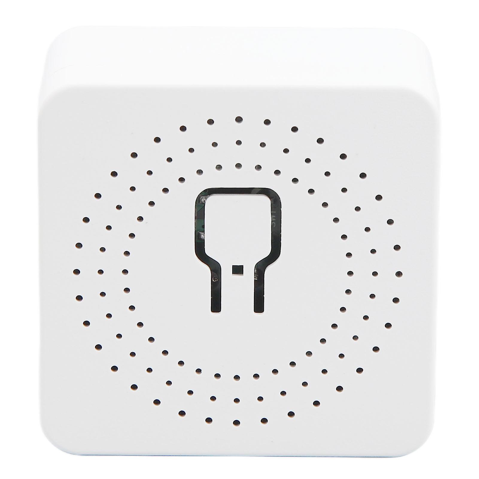 DIY Mini Smart WiFi Switch, a Home Wall Light Control Module Supports 16A Current, Compatible with 100 - 240V Voltage