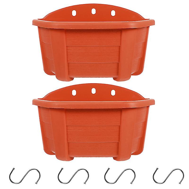 2set Hanging Flower Bucket