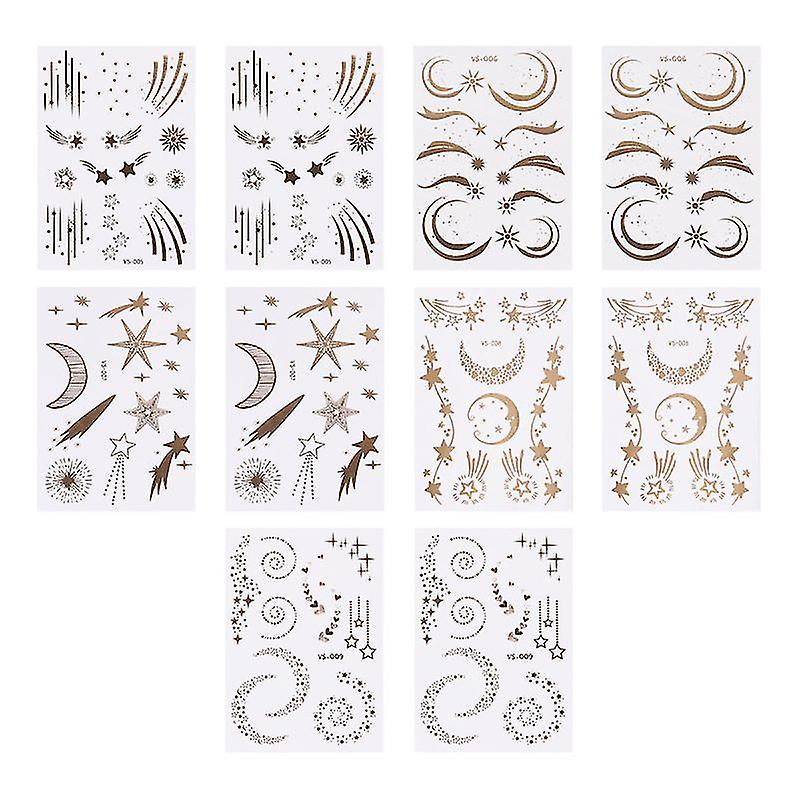10pcs Facial Stickers